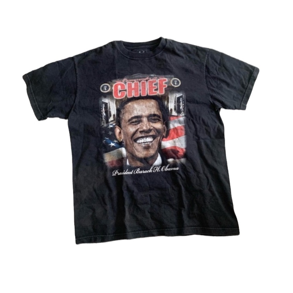 Barack Obama | Chief President Shirt Black Tee